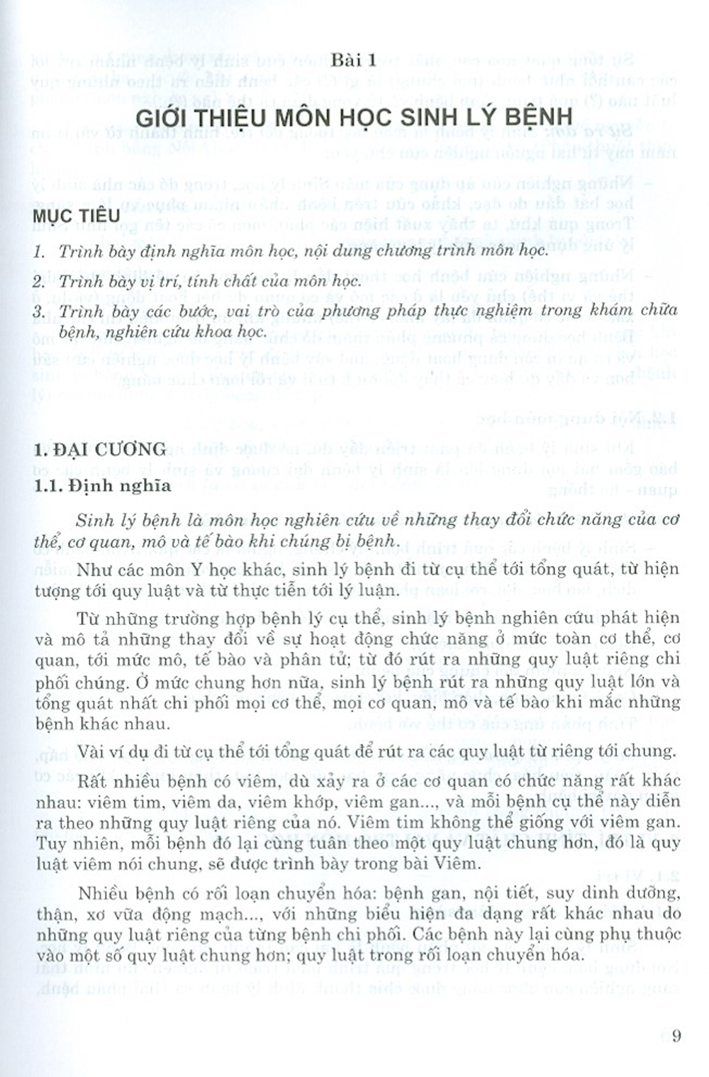 Sinh Lý Bệnh Và Miễn Dịch - Phần Sinh Lý Bệnh Học