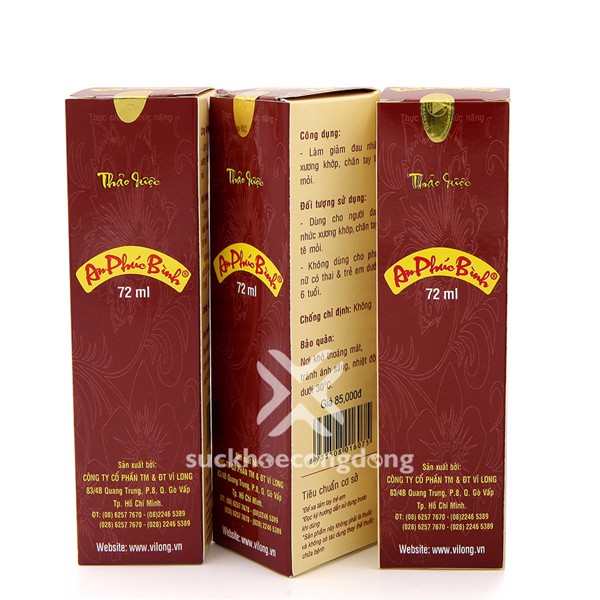 Dầu xoa bóp thảo dược An Phúc Bình
