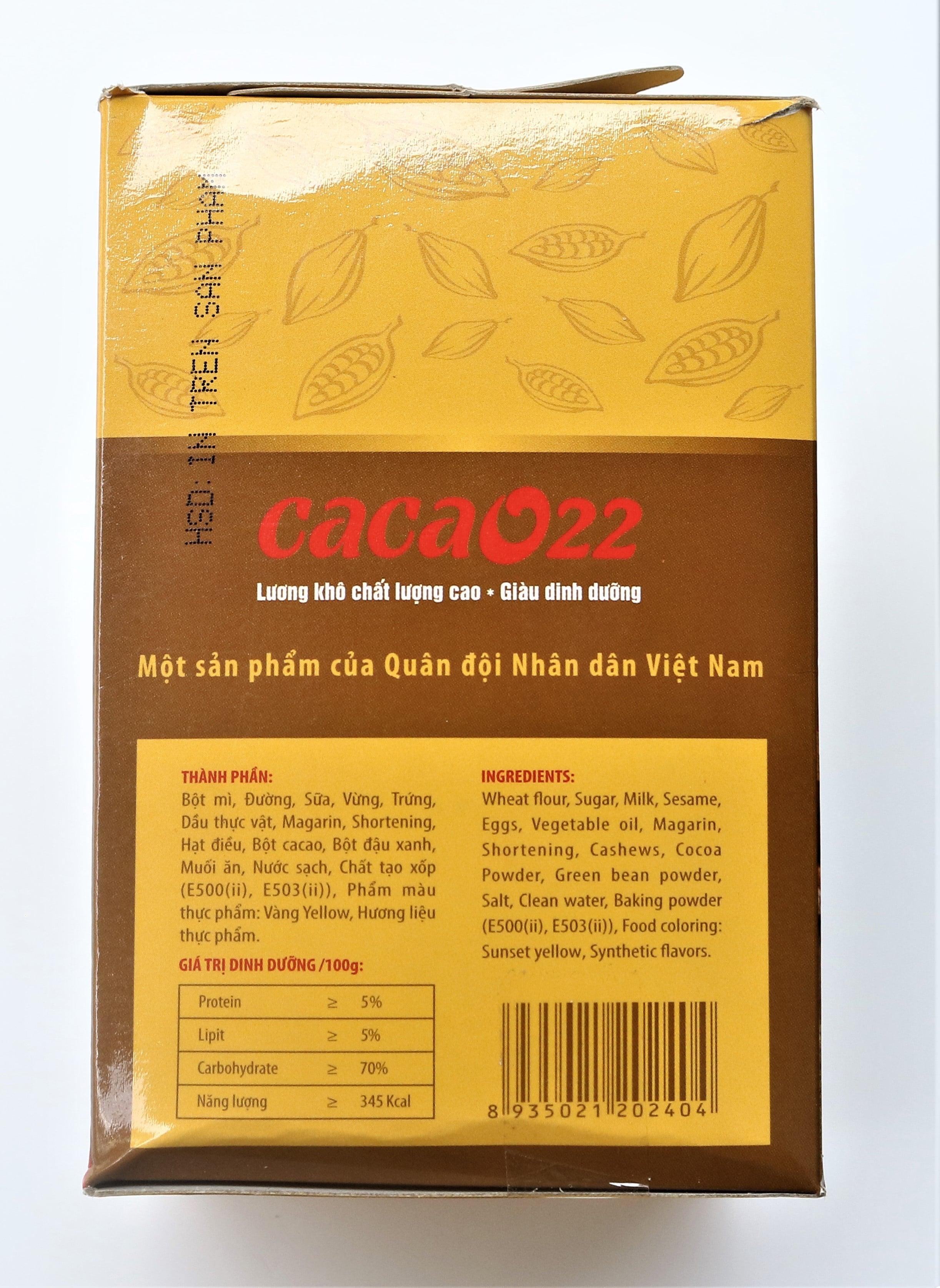[HCM]Lương Khô Cacao