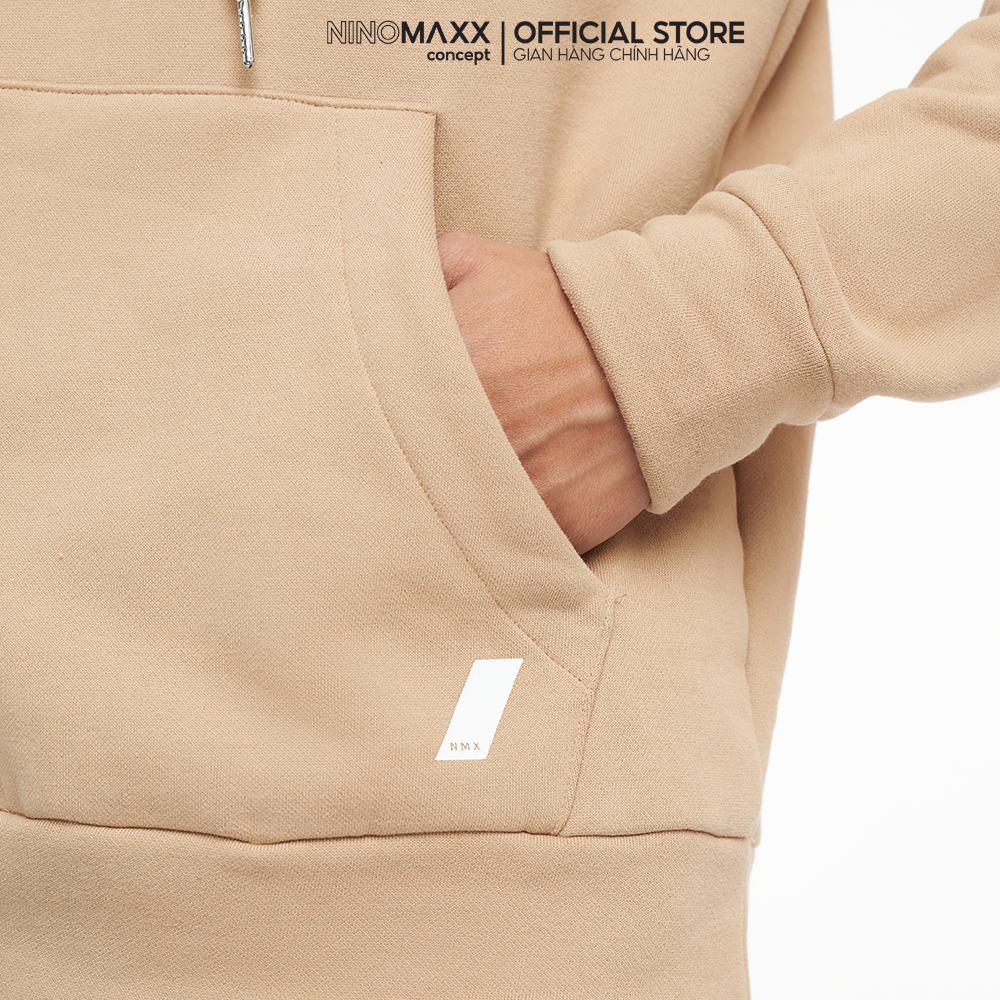 Áo Hoodies Nam Tay Dài Chất Liệu Cotton NINOMAXX 2204006