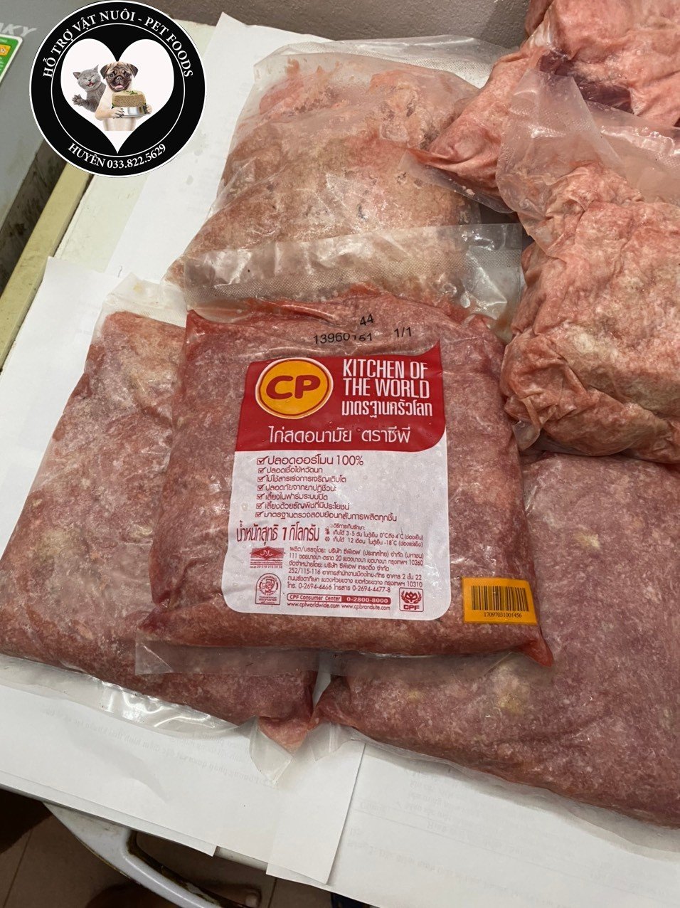 Mùn lợn cho chó mèo siêu ngon rẻ 1kg/túi