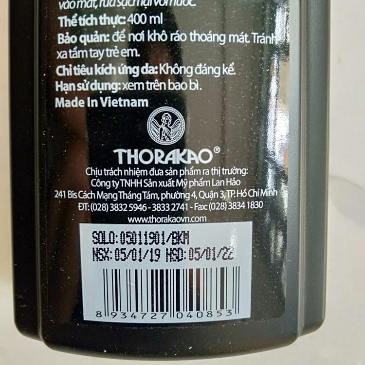 Dầu gội đầu bồ kết 400ml Thorakao