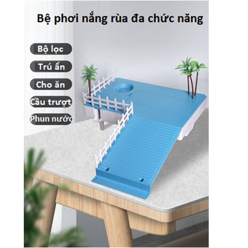 Bệ phơi nắng cho rùa đa năng