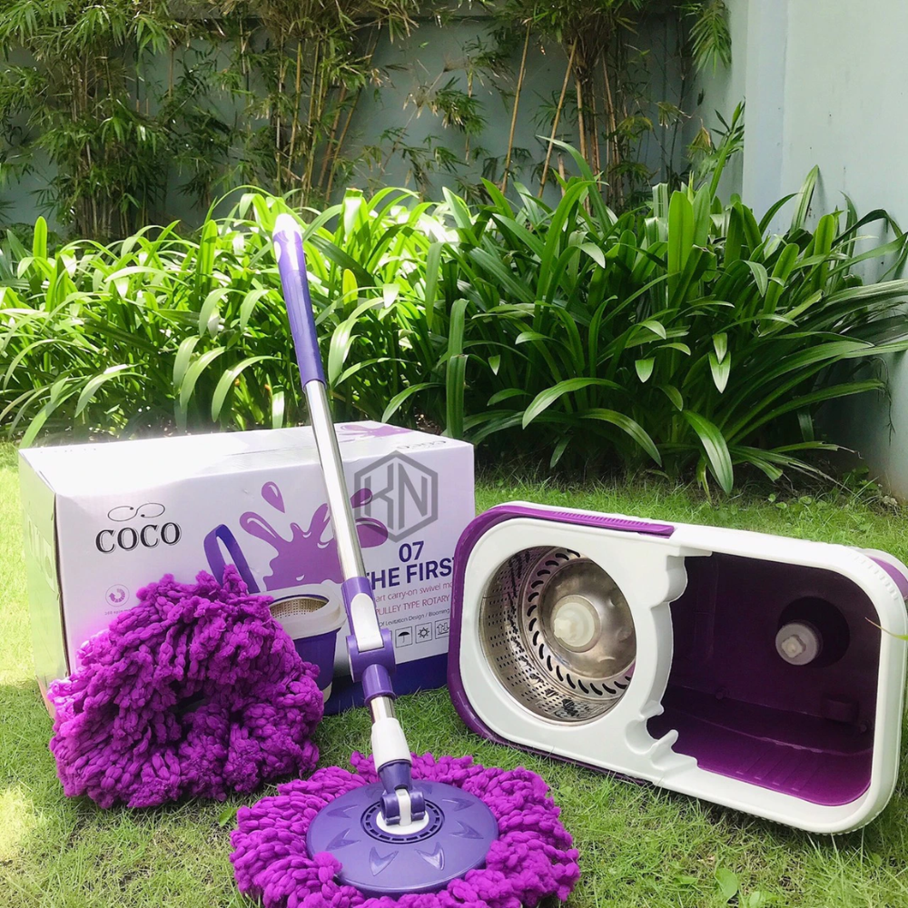 360 Degree Rotating High Quality Super Absorbent Mop Bucket Set
