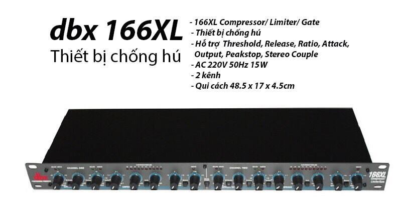 [HCM]Thiết bị chỉnh âm Crossover 166 XL (đen)