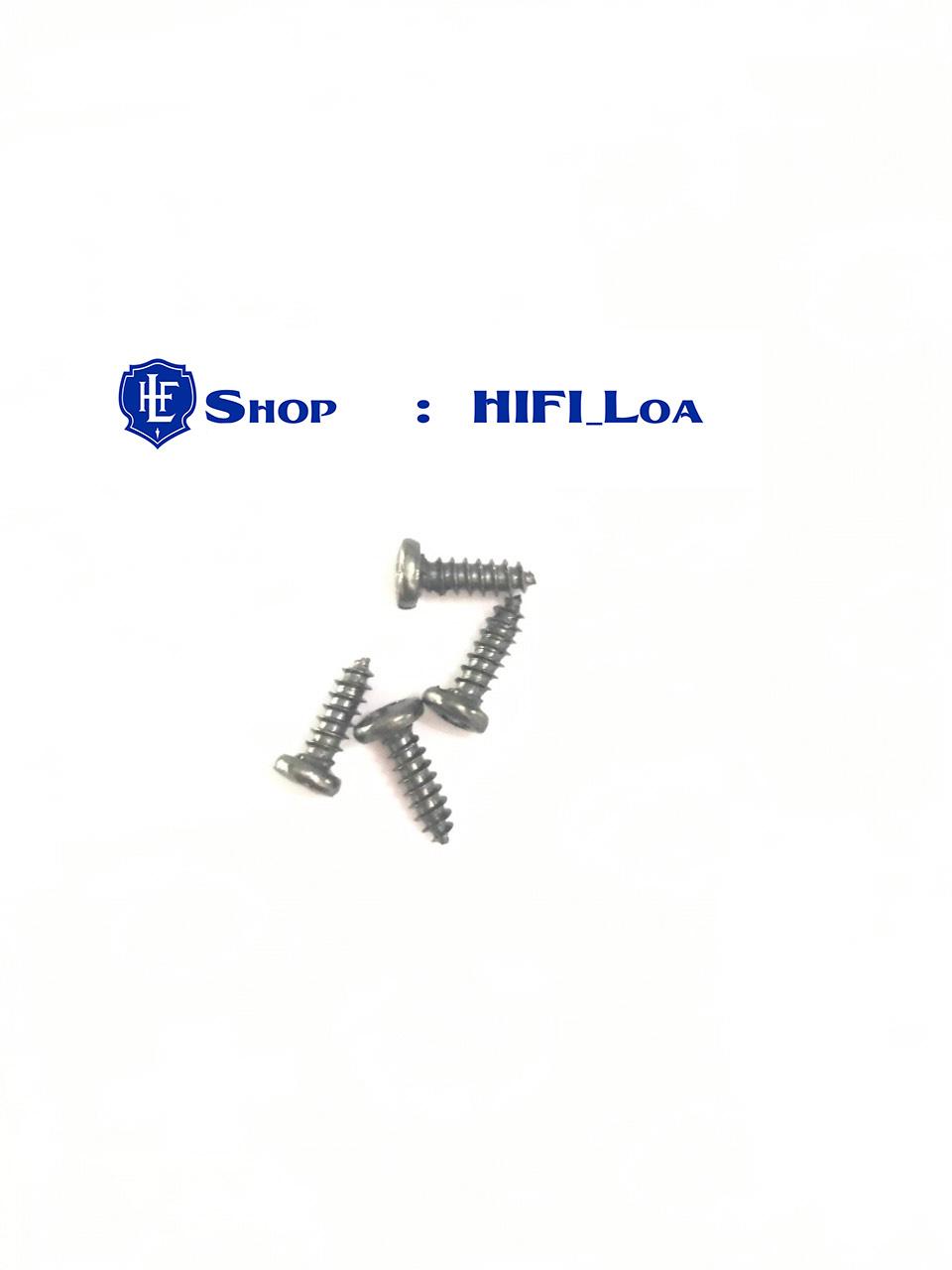 [HCM]Vít Đen 3 X 15 Mm( Bộ 4 Vít Bắt Loa)