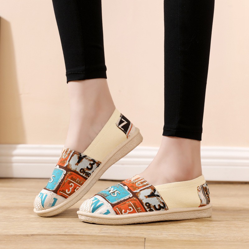 [LINK 2] Giày vải slip on, giày toms cá tính