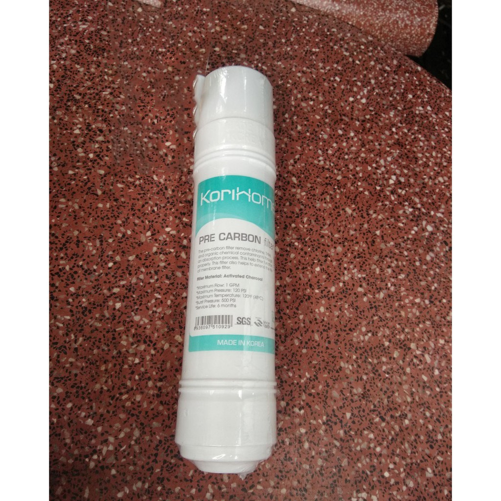 Lõi lọc Korihome Pre-Carbon/Carbon Block