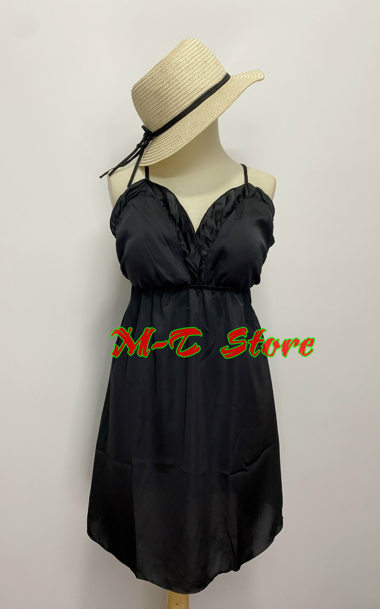 ĐẦM LỤA SATIN MẶC NGỦ MẶC NHÀ ĐỀU ĐẸP, ĐẦM CÓ MÚT CHẤT LỤA MỀM MỊN MÁT