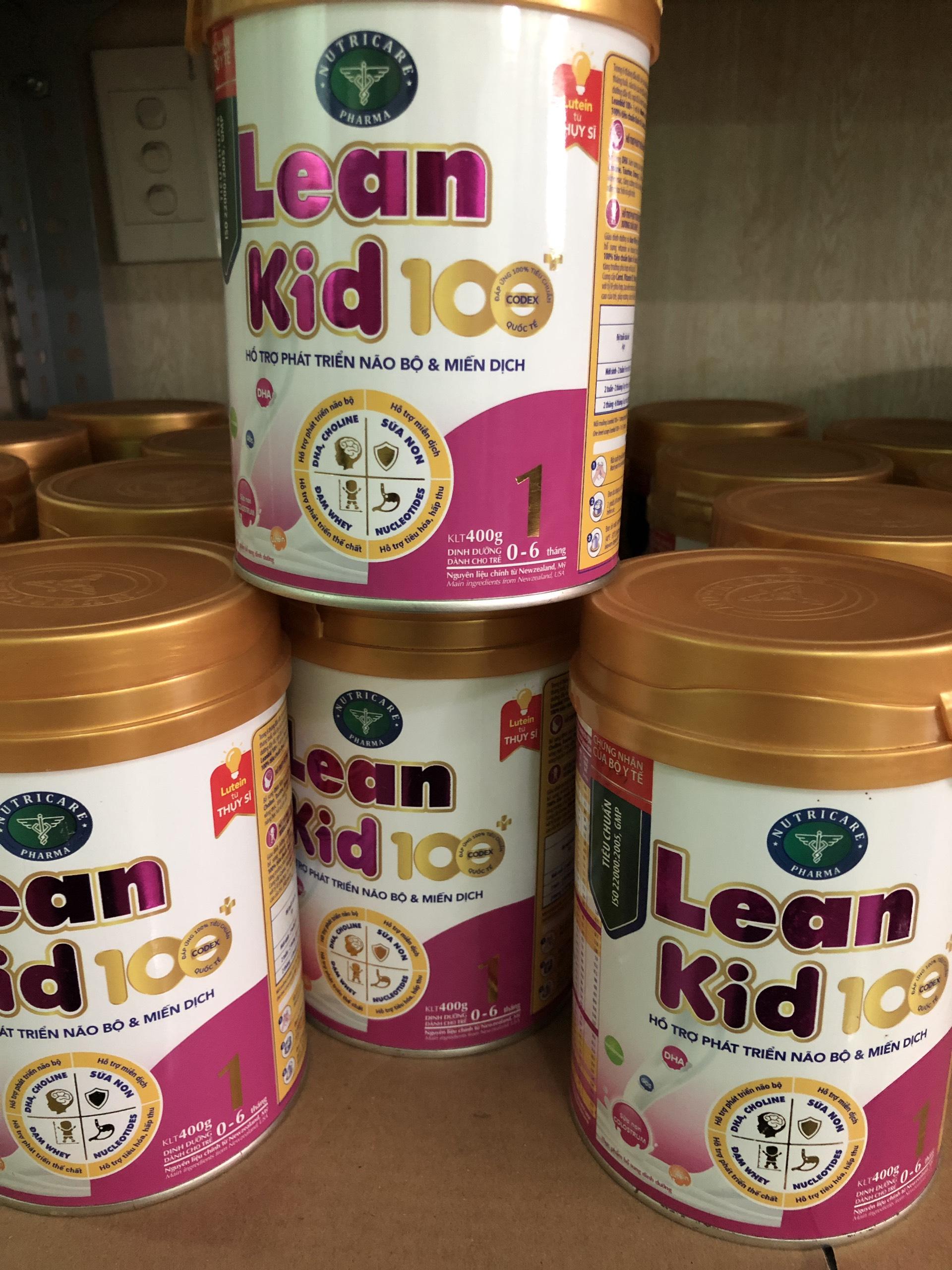 [HCM]Sữa bột Leankid 100+1 900 gam