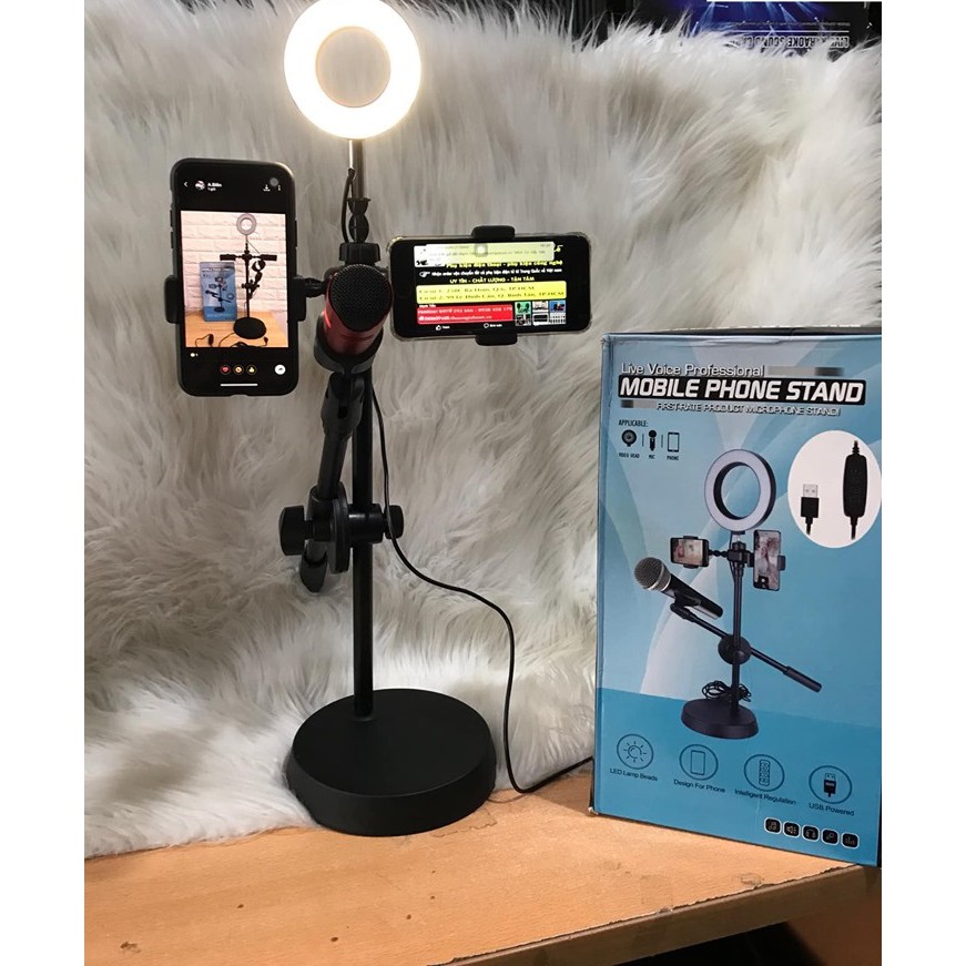 Bộ dụng cụ livestream 3 in 1