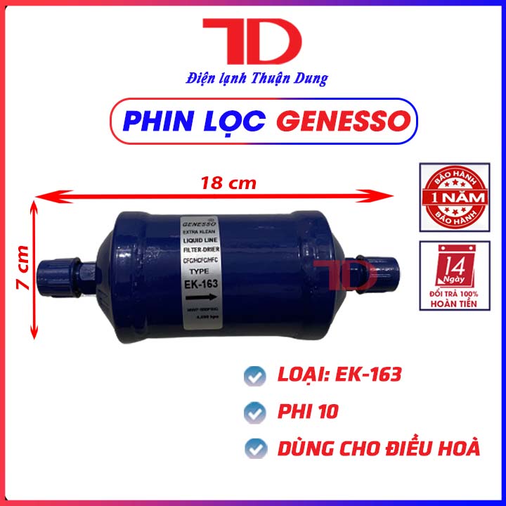 Phin lọc genesso phi 10 - điện lạnh thuận dung