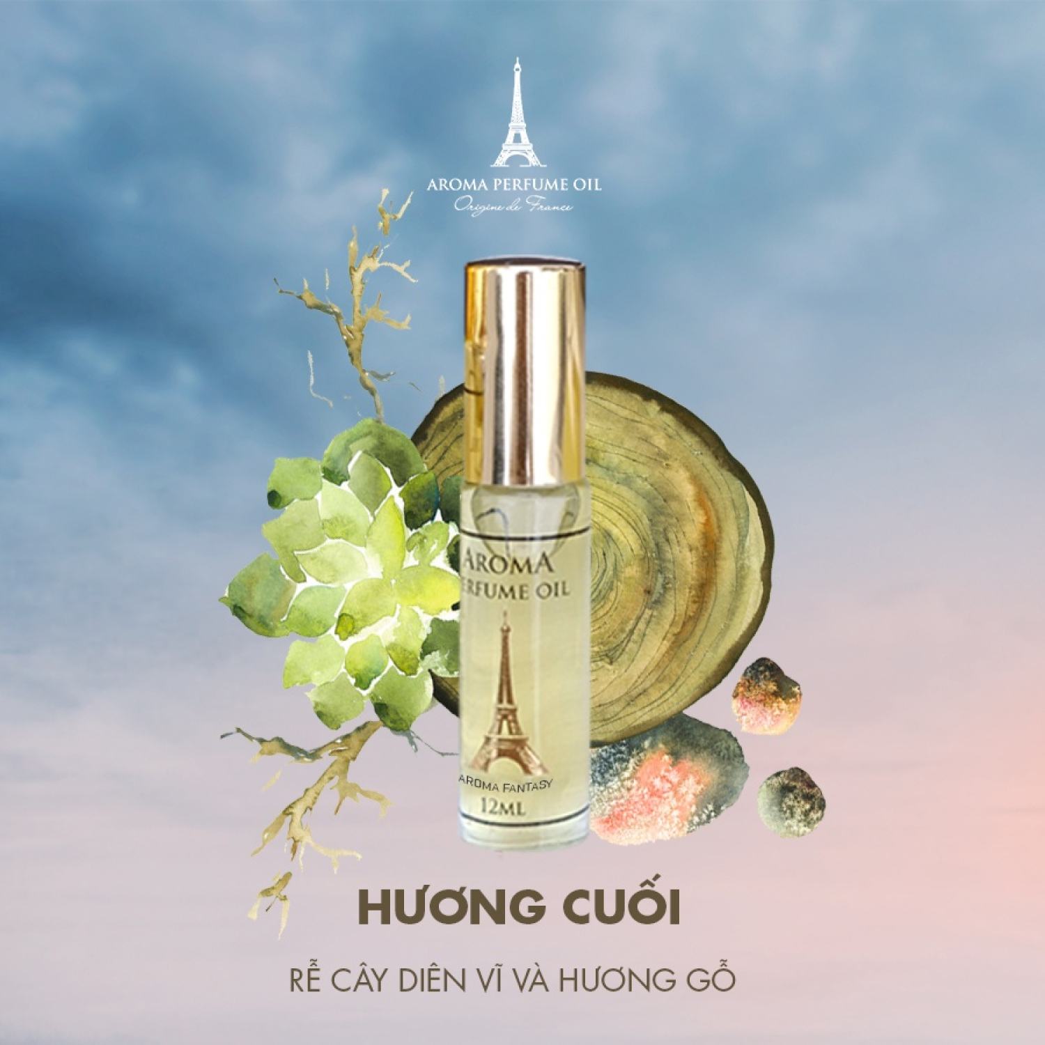 Nước Hoa Pháp Aroma Fantasy Nữ Tính Cao Cấp