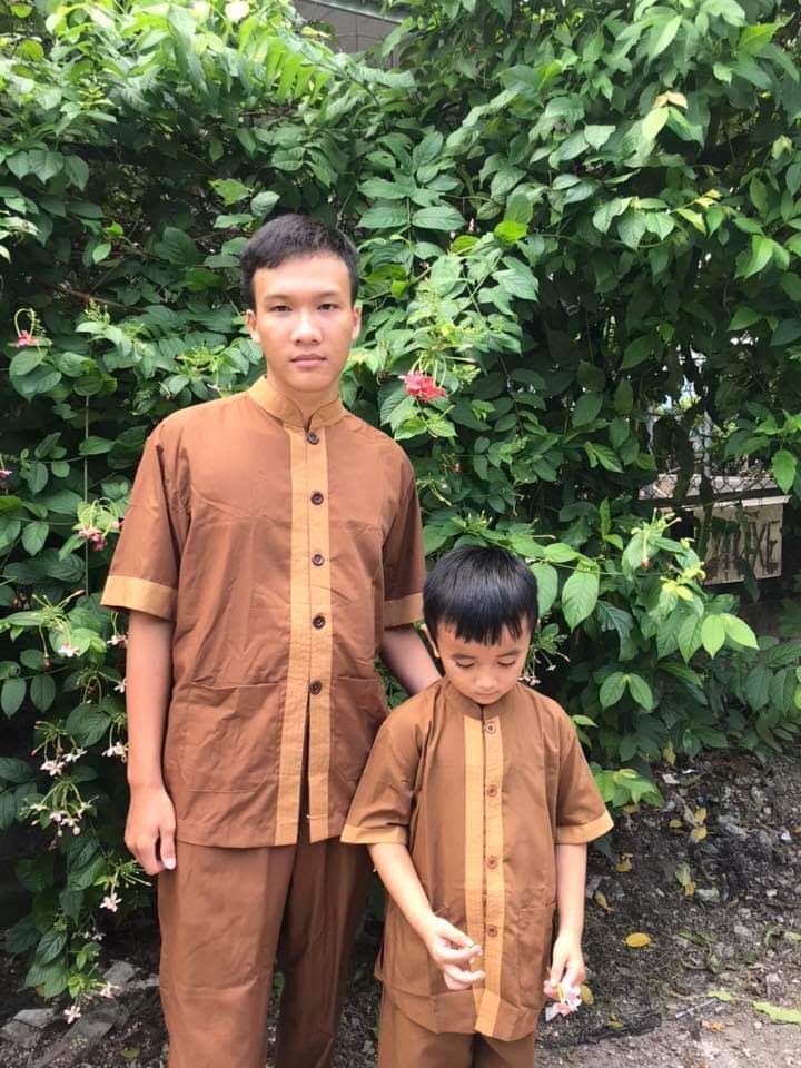 [HCM]Đồ lam đi chùa bé trai