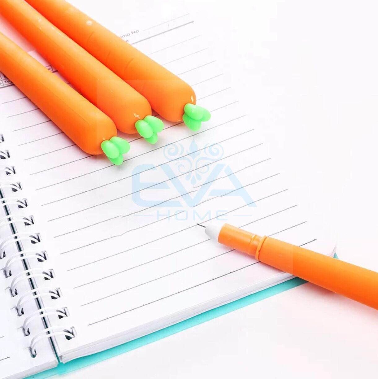 Bút Bi Viết Nước Hình Cà Rốt