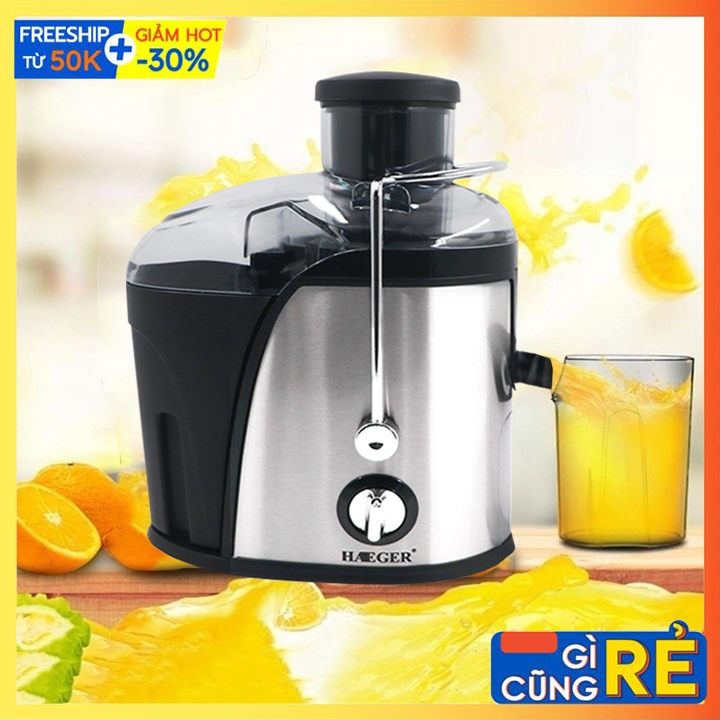 Máy ép hoa qua quả chậm haeger