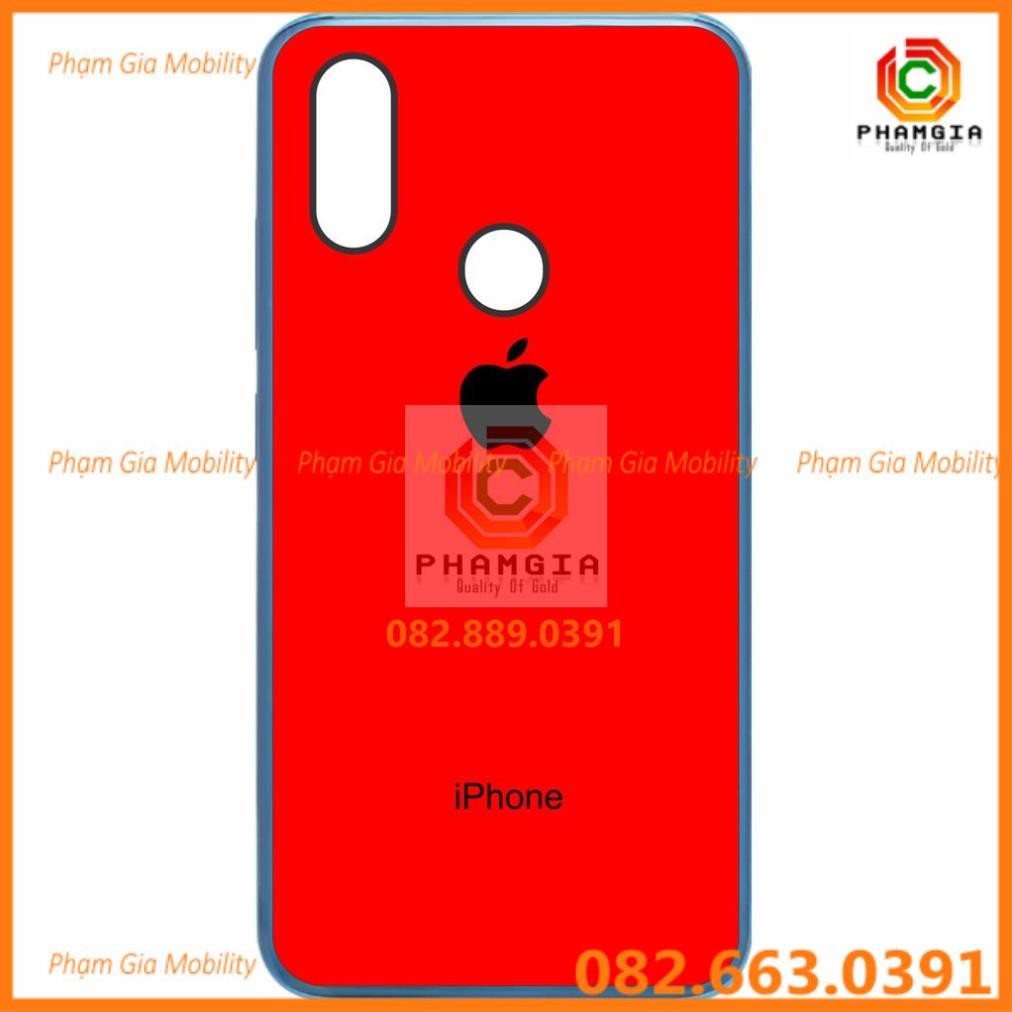 Ốp lưng giả iPhone cho Vivo Y91 / Y91c mặt lưng bóng đẹp