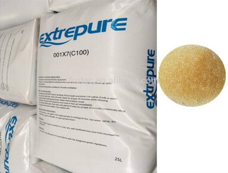 1 Lít 2 Lít Hạt nhựa Extrepure (hạt cation , hạt làm mềm , hạt resin )