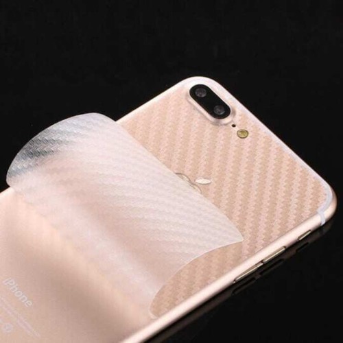 Miếng Dán Carbon 3D Mặt Lưng Chống Vân Tay Các Màu dành cho iphone 5/5s/6/6s/6plus/6splus/7/7plus
