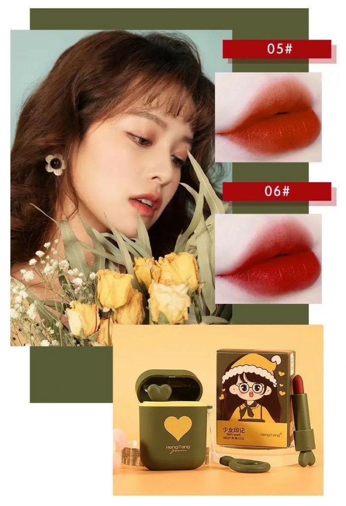 SON THỎI SET 02 SON TAIPHONE CUTE HENGFANG
