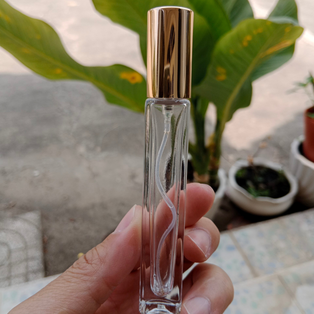 Chai chiết nước hoa 10ml | Chai thủy tinh vuông