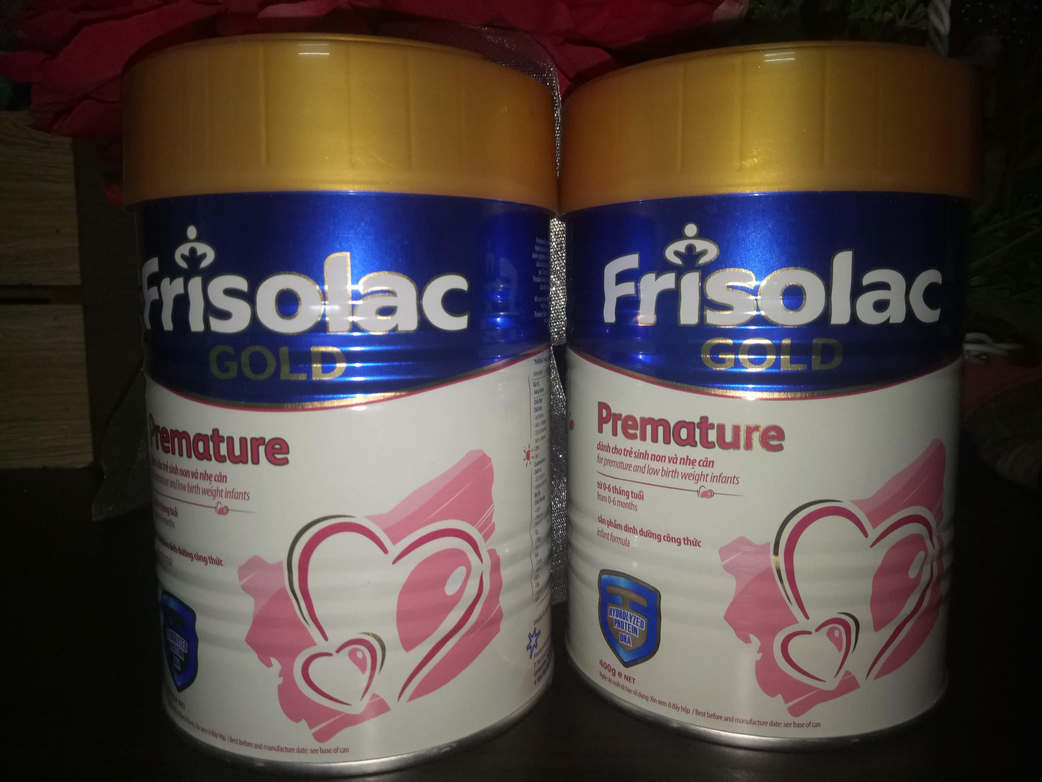sữa fisolac gold (dành cho trẻ sinh non từ 0-6m) 400g
