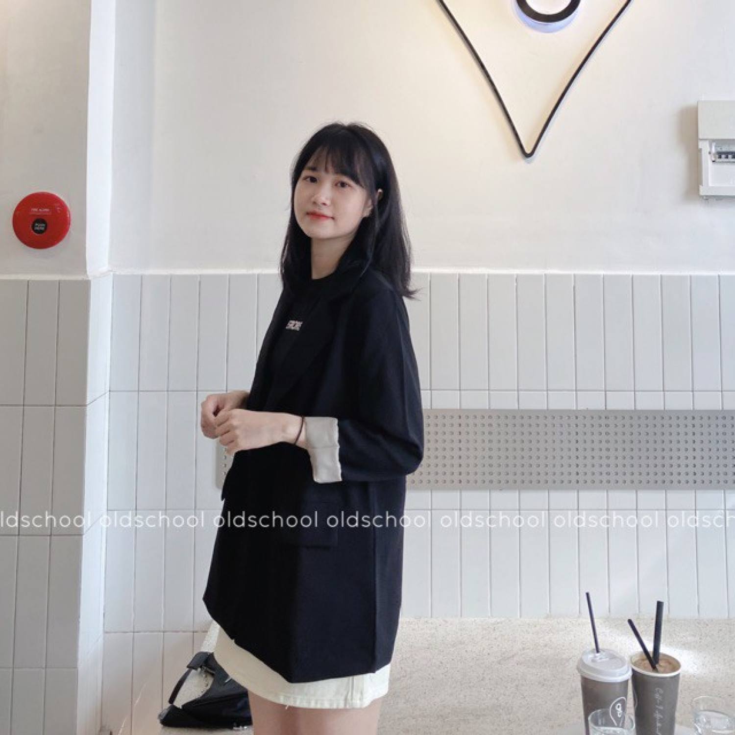ÁO BLAZER HÀN QUỐC 2 LỚP TÚI NẮP (ảnh thật/sẵn/có video). cicidream