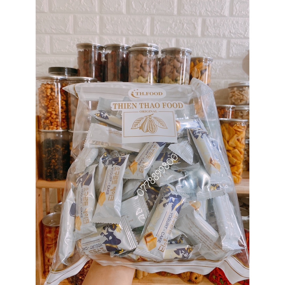 Bánh sữa chua giòn túi 500gr