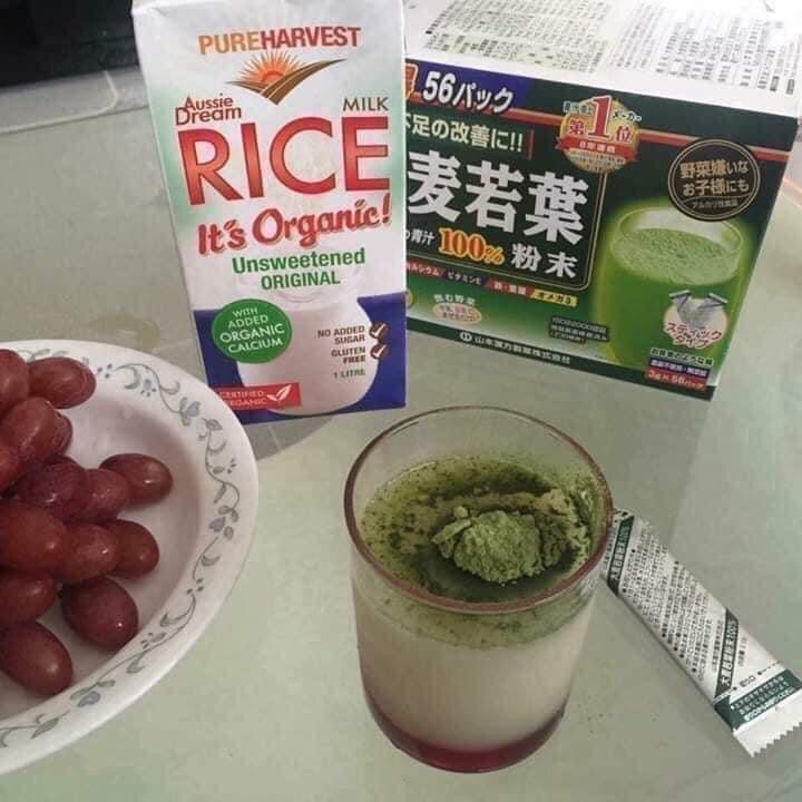 BỘT TRÀ LÁ LÚA NON BARLEY NHẬT BẢN