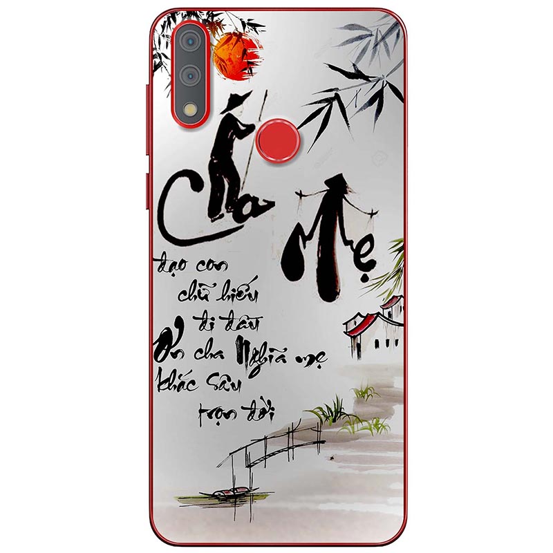 [HCM]Ốp lưng dành cho Vsmart Star 3 mẫu Thư pháp cha mẹ