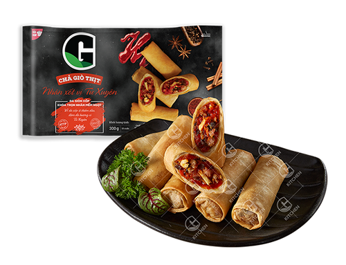 Chả giò thịt nhân xốt Tứ Xuyên G 300g [Giao nội thành HCM]