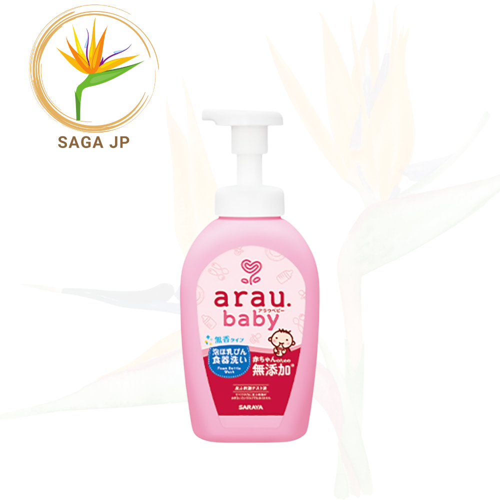 Nước rửa bình sữa arau baby - hàng nội địa nhật bản