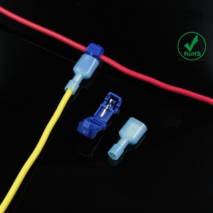 Combo 50 cút nối dây điện nhanh chữ t2 cho dây từ 1 - 2.5mm2