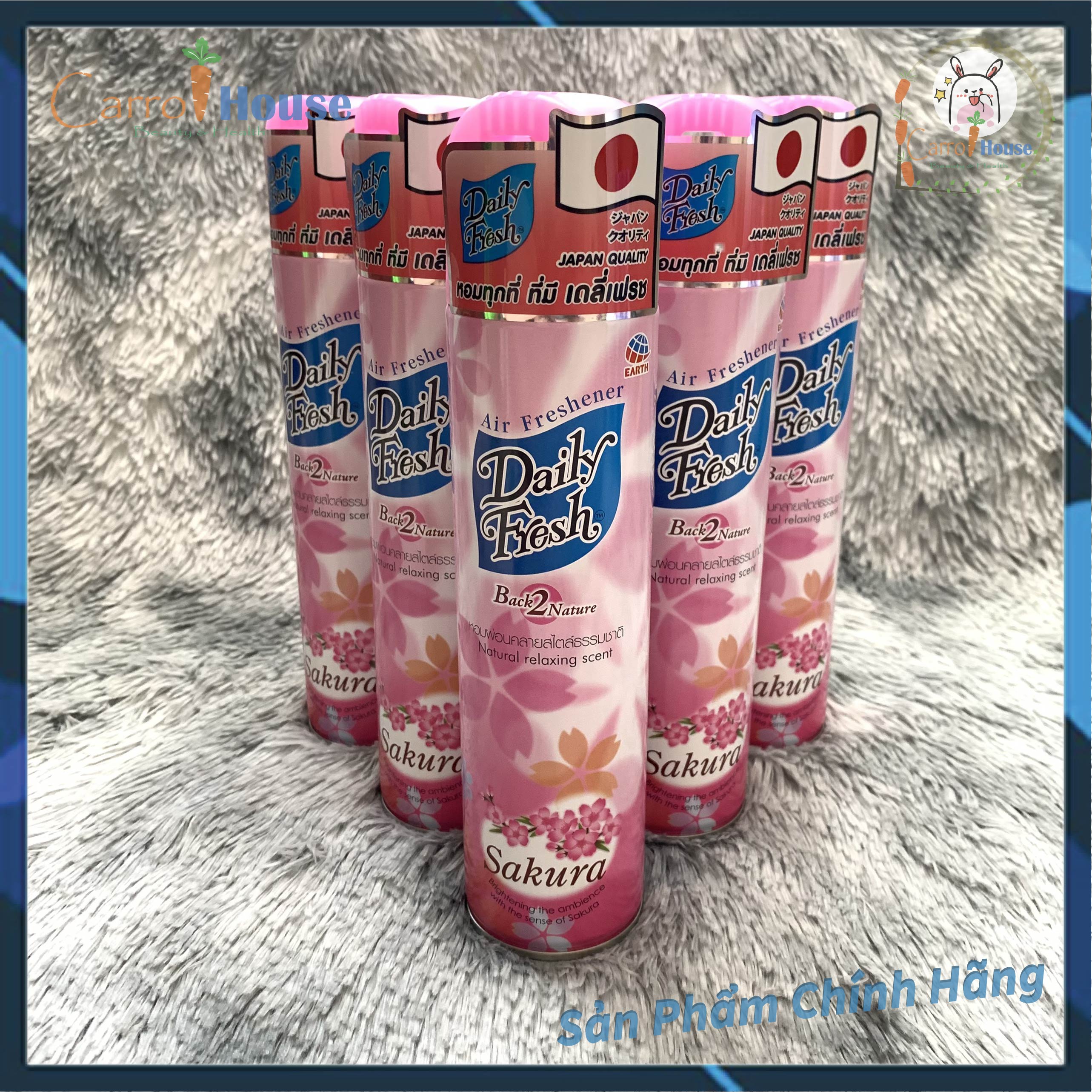 NƯỚC HOA XỊT PHÒNG DAILY FRESH 300ML THÁI LAN