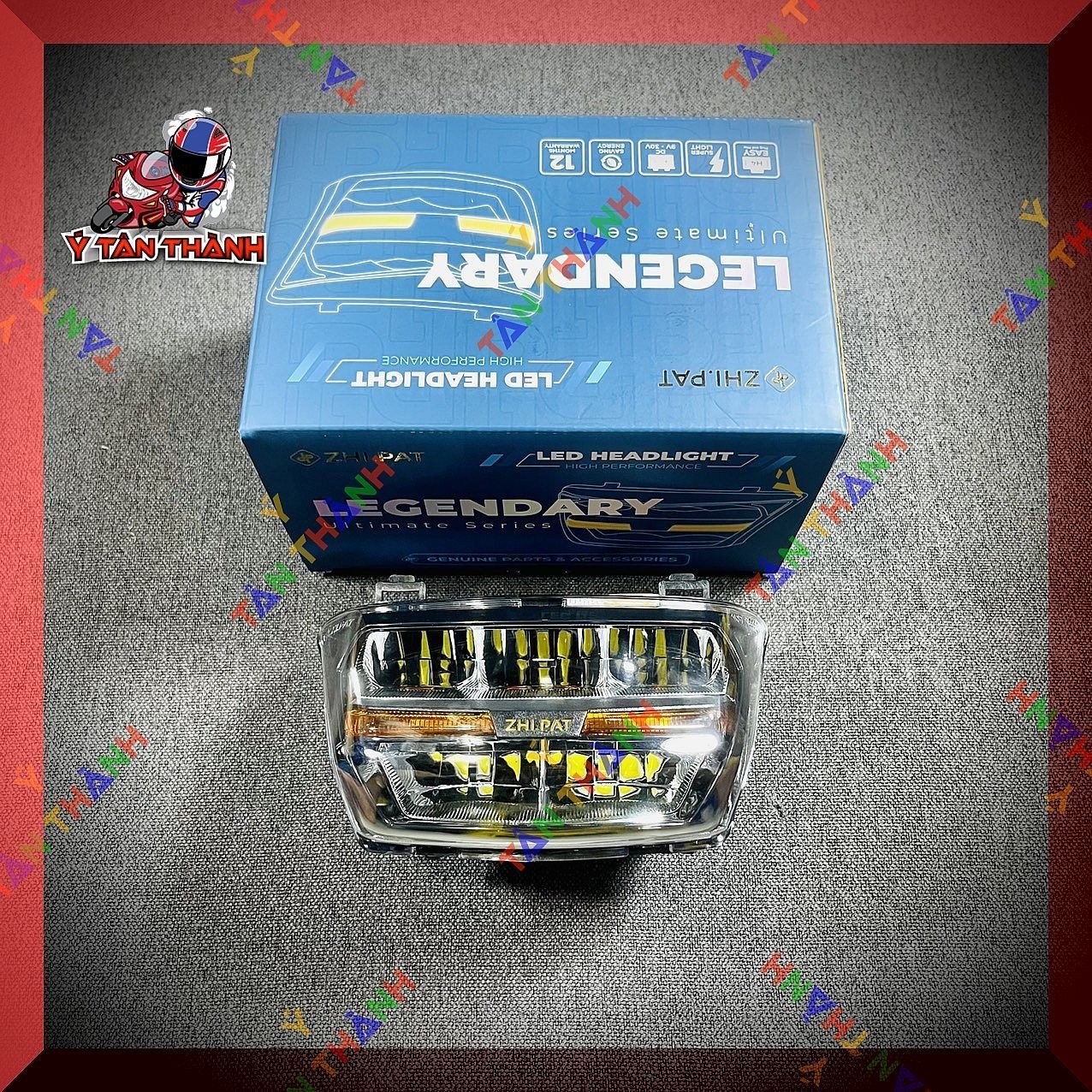 Pha đèn 2 tầng zhipat cho xe wave 110 thái ms30