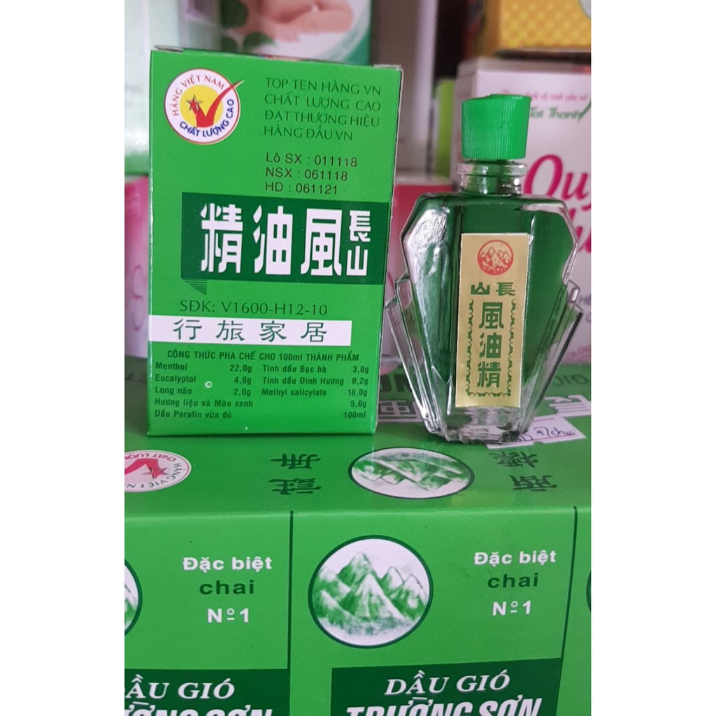 dầu gió trường sơn chai 6ml