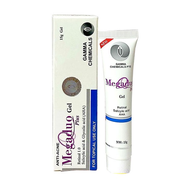 Megaduo Gel AHA & Plus (15g) Mờ thâm mụn, Hết Thâm, Giảm Mụn Ẩn Gamma Plus
