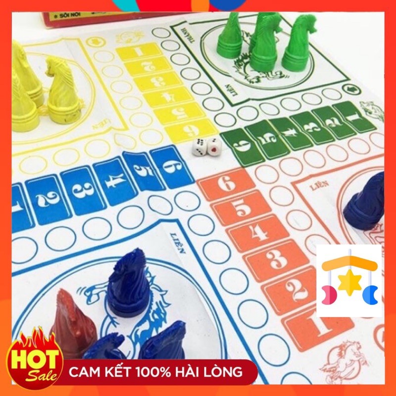 [HCM]Bộ Đồ Chơi Cờ Cá Ngựa Vui Nhộn DàNh Cho MọI LứA TuổI