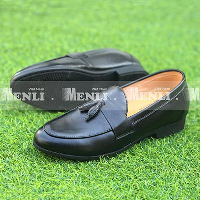 [DA BÒ] Giày da thật MENLI TCLZ19 tăng chiều cao 6.5cm