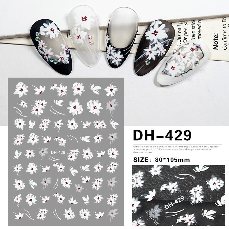 Sticker Dán Móng Nhiều Mẫu Mới - TGN937