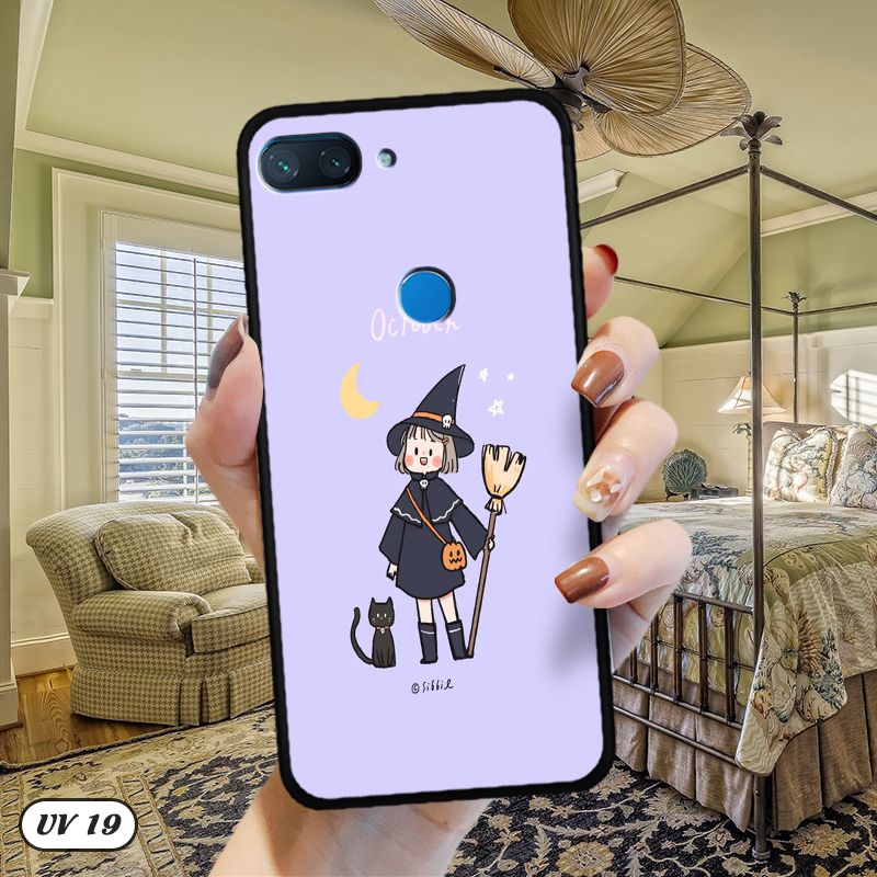 Ốp Xiaomi Mi 8 Lite lưng nhám -ngộ nghĩnh