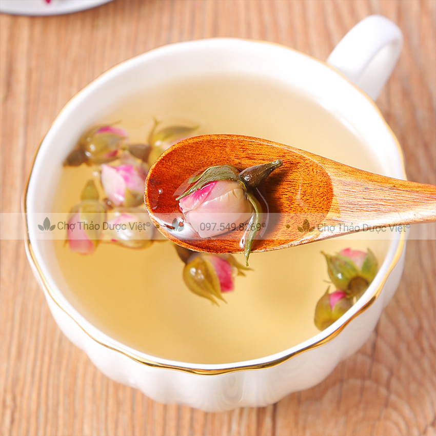 Hoa hồng Tây Tạng 100g, nụ hoa hồng sấy lạnh, nguyên nụ, trà hoa hồng nụ đẹp - Chợ Thảo Dược Việt