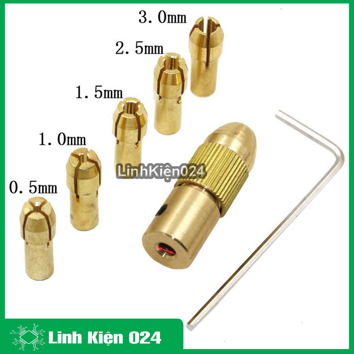 Combo 10 đầu kẹp mũi khoan