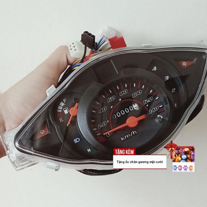 [Ô RẺ THẾ NÀY] Đồng hồ xe Wave RS, Alpha với thiết kế đủ tính năng như zin lắp đặt dễ dàng G402 - TẶNG KÈM ĐÔI ỐC CHÂN GƯƠNG NGỘ NGHĨNH