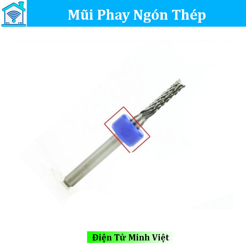 Mũi Phay Ngón Thép Phi 2