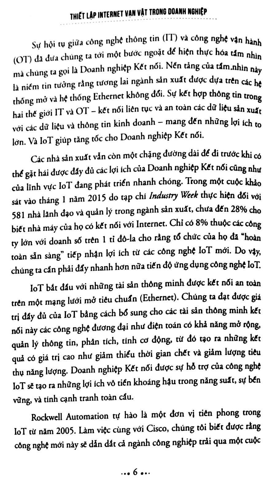 Sách - Thiết lập internet vạn vật trong doanh nghiệp