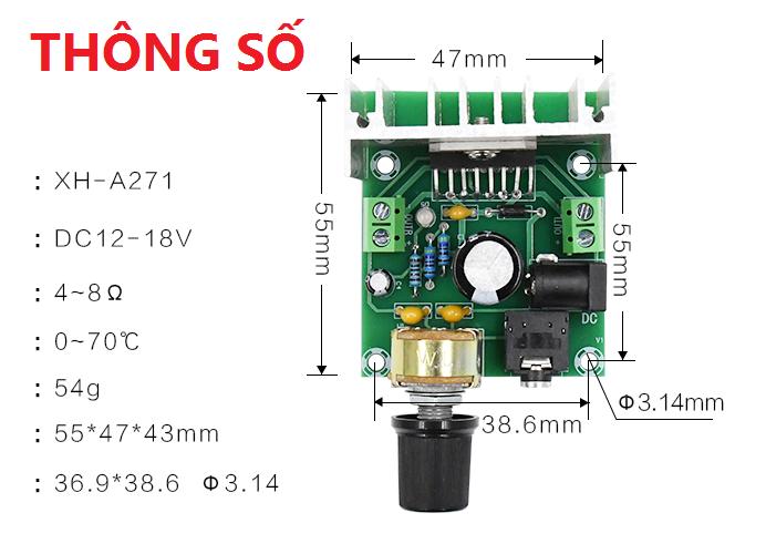[HCM]Bộ khuếch đại âm thanh 2.0 công suất 75w