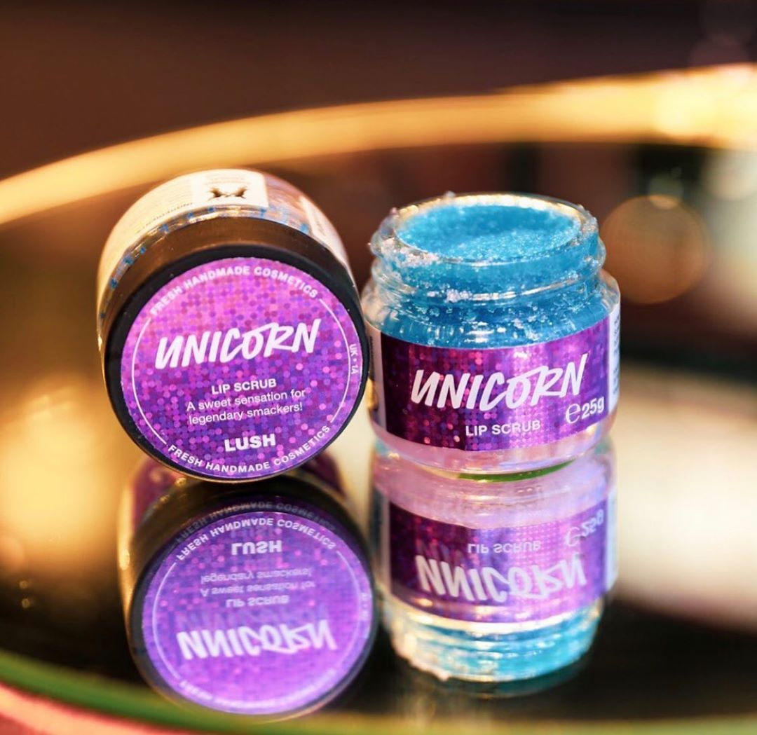 [HCM]Tẩy da chết môi LUSH - Unicorn lipscrub