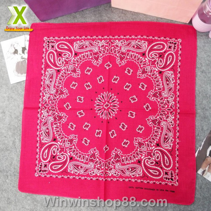 Khăn Bandana Hip Hop cá tính 55x55 cm