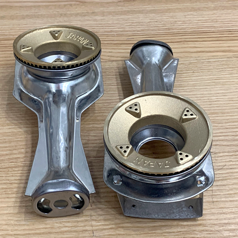Điếu inox + Đầu Đốt sen chia lửa bếp gas chén đồng - -